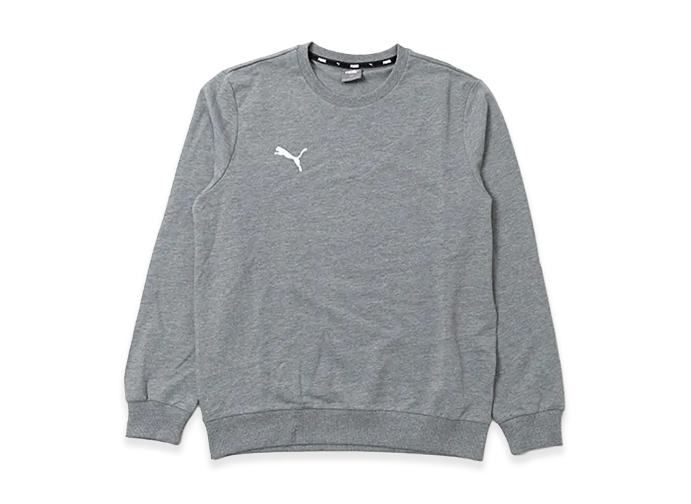 PUMA teamGOAL Casual Crew Neck Sweat "Medium Gray Heather"