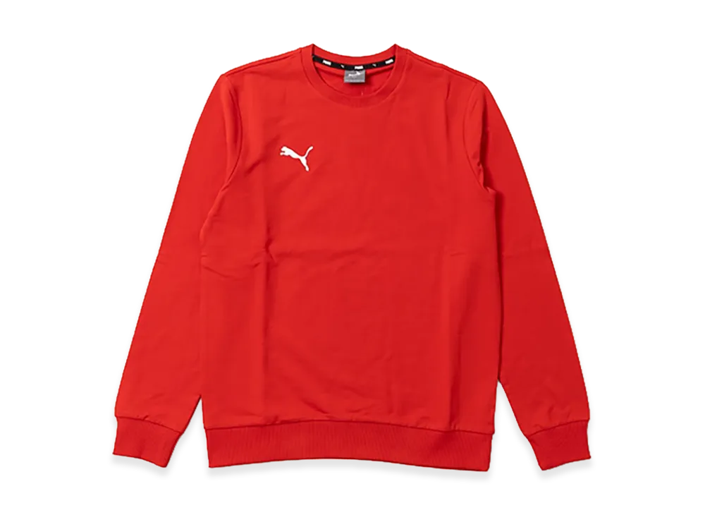 PUMA teamGOAL Casual Crew Neck Sweat "Puma Red"