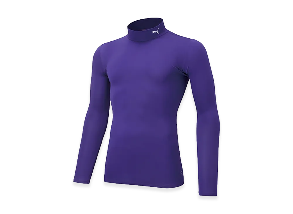 PUMA Compression Mock Neck Long Sleeve Shirt "Prism"