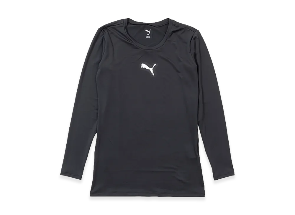 PUMA Compression Crew Neck Long Sleeve Shirt "Puma Black"