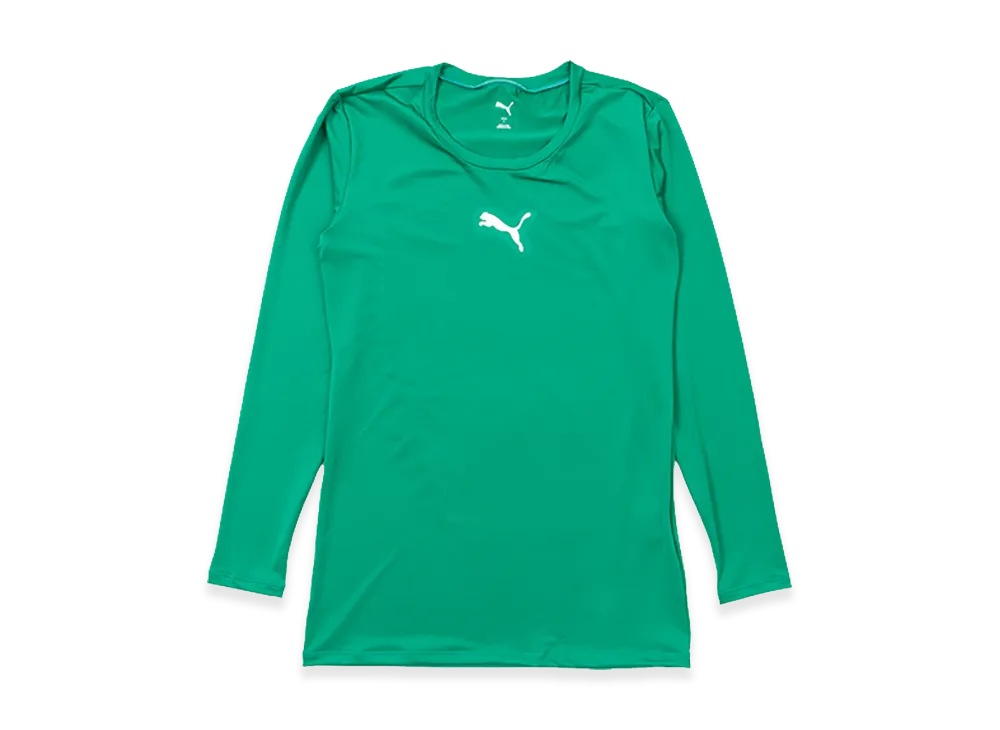 PUMA Compression Crew Neck Long Sleeve Shirt "Pepper Green"