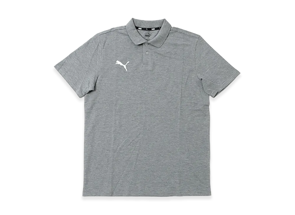 PUMA teamGOAL Casual Polo "Medium Gray Heather"