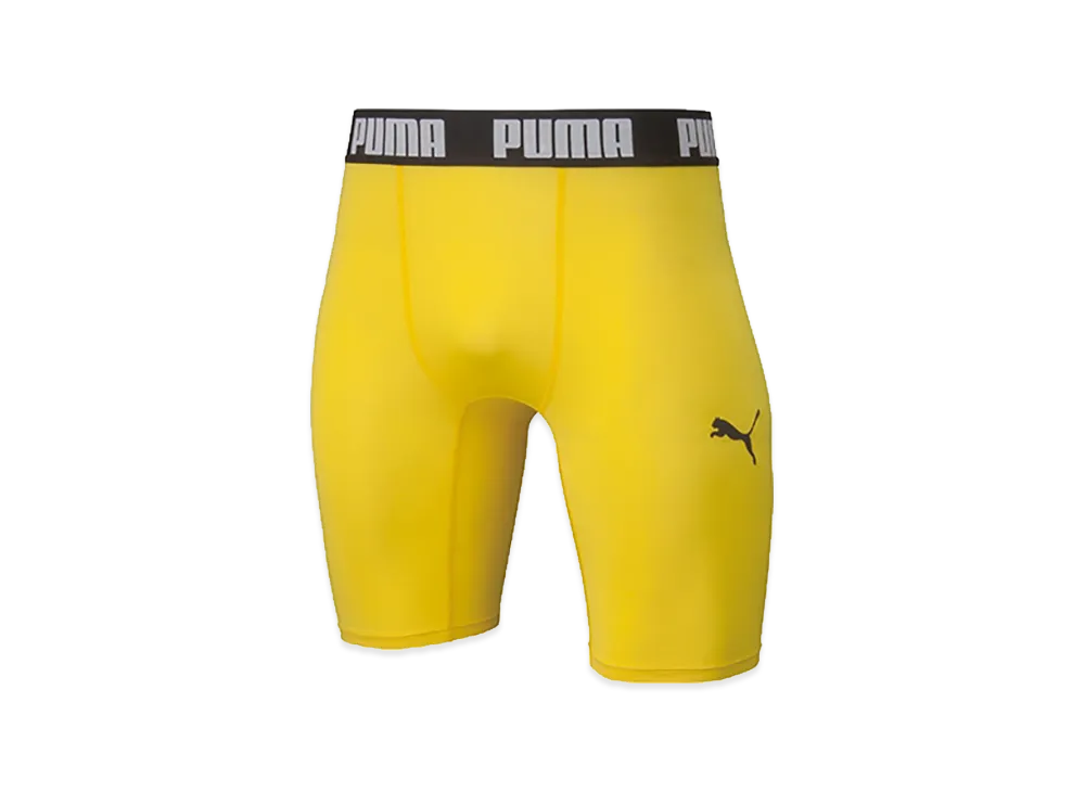 PUMA Compression Short Tights "Cyber Yellow"