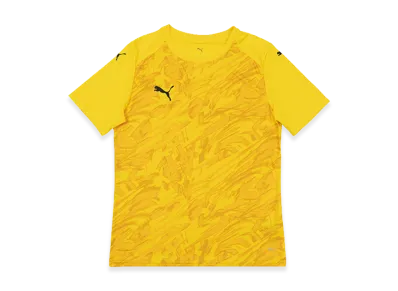 PUMA teamFINAL Graphic Match Shirt "Faster Yellow"
