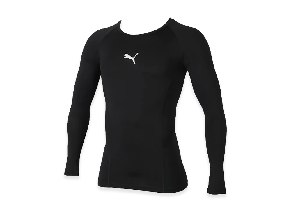 PUMA LIGA Baselayer Crew Neck Long Sleeve Shirt "Puma Black"