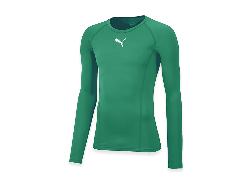 PUMA LIGA Baselayer Crew Neck Long Sleeve Shirt "Pepper Green"