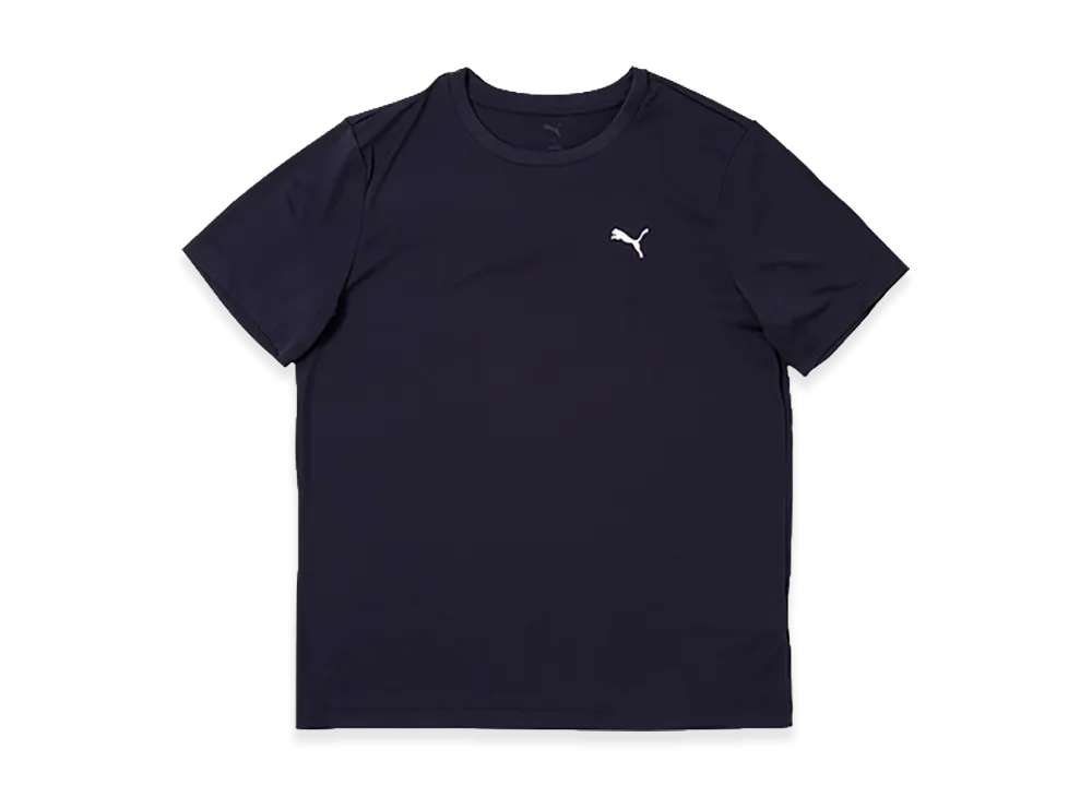 PUMA Small PUMA Logo Poly T-shirt "New Navy"