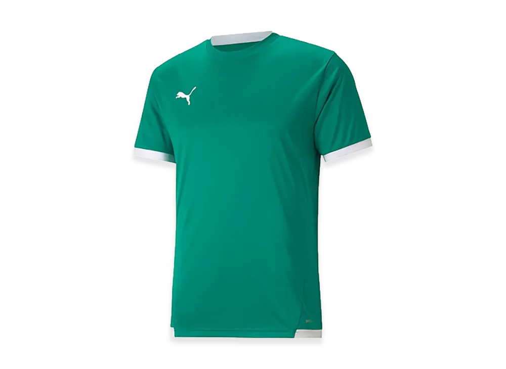 PUMA teamLIGA Match Shirt "Pepper Green/Puma White"