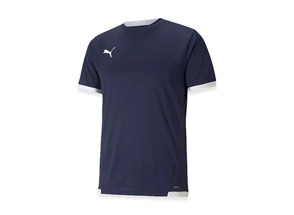 PUMA teamLIGA Match Shirt "Peacoat/Puma White"