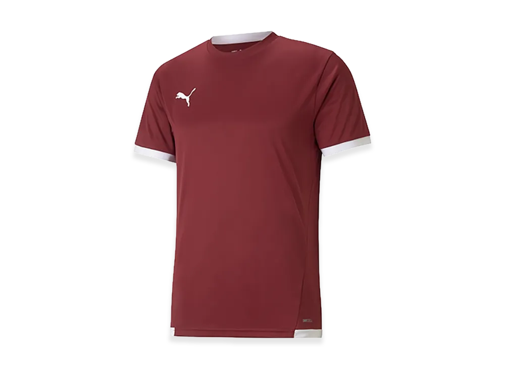 PUMA teamLIGA Match Shirt "Cordovan/Puma White"
