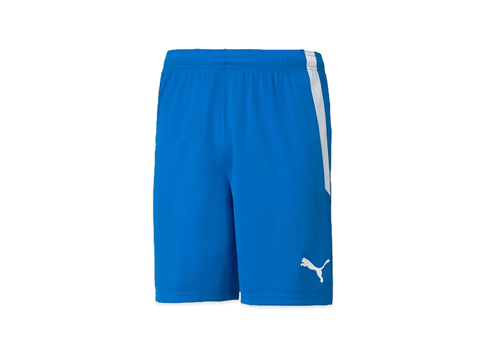 PUMA teamLIGA Match Shorts "Electric Blue Lemonade"