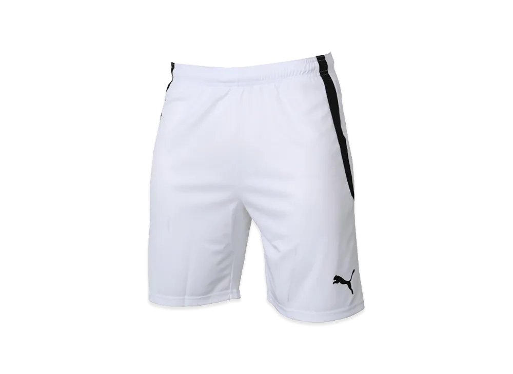 PUMA teamLIGA Match Shorts "Puma White/Puma Black"