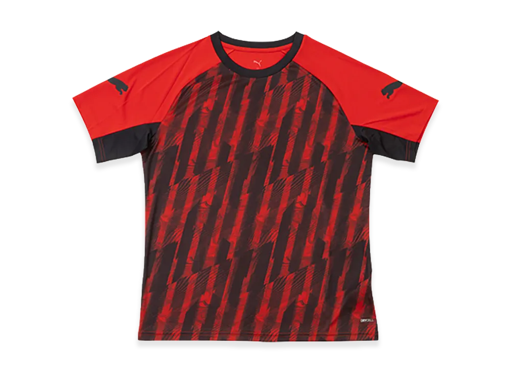 PUMA individualLIGA Graphic Short Sleeve Shirt "Puma Red/Puma White"