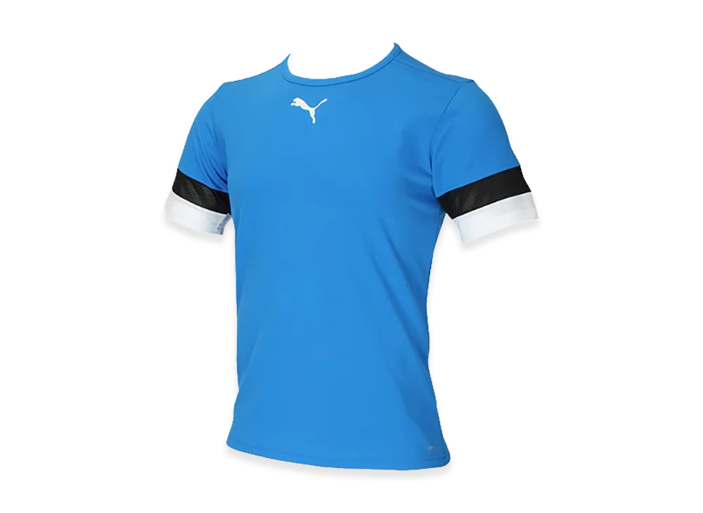PUMA teamRISE Match Shirt "Electric Blue Lemonade"
