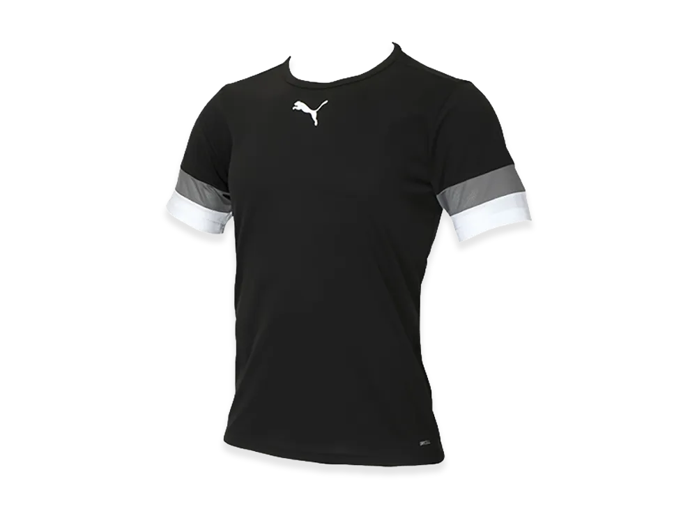 PUMA teamRISE Match Shirt "Puma Black/Smoked Pearl"