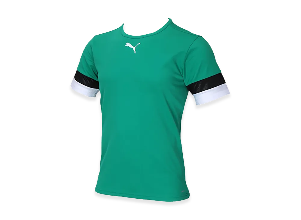 PUMA teamRISE Match Shirt "Pepper Green/Puma Black"