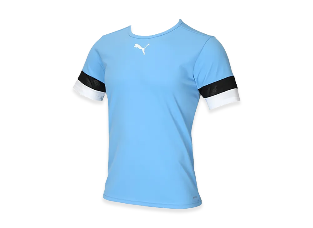 PUMA teamRISE Match Shirt "Team Light Blue/Puma Black"