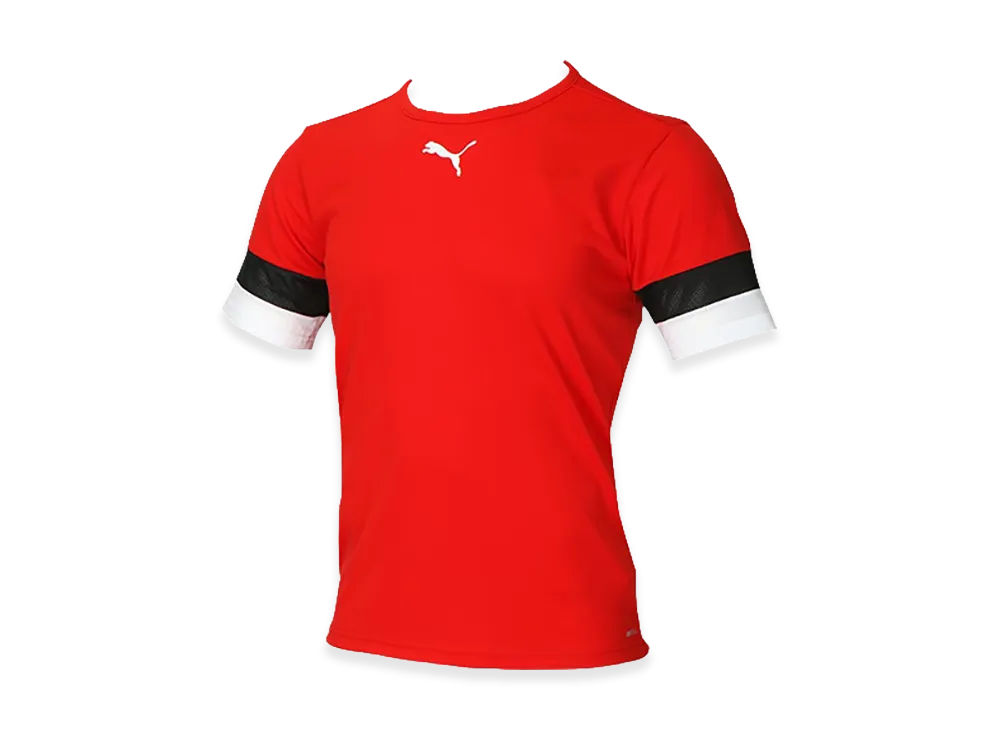 PUMA teamRISE Match Shirt "Puma Red/Puma Black"