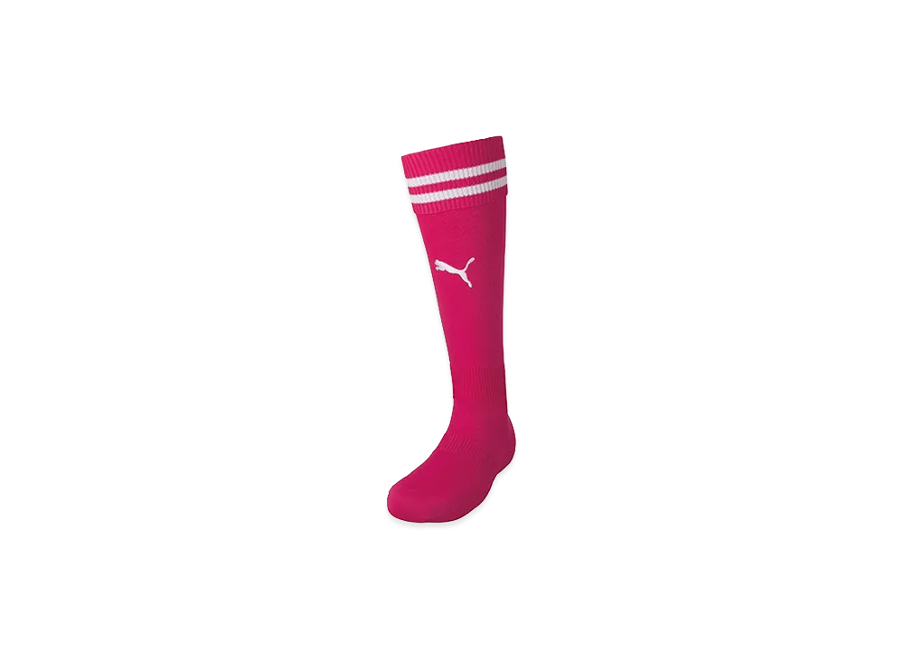 PUMA Striped Stockings "Raspberry/Puma White"