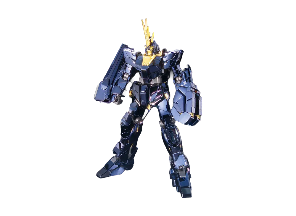 BANDAI "MASTER GRADE" -MOBILE SUIT GUNDAM UNICORN- MG 1/100 RX-0 Unicorn Gundam Unit 2 Banshee Titanium Finish Ver.