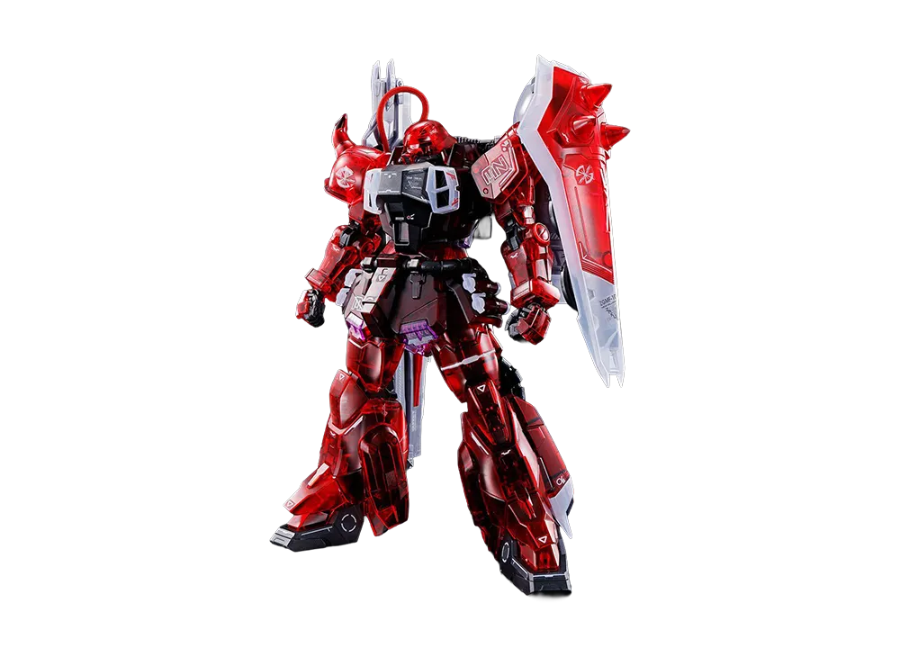 BANDAI "MASTER GRADE" -MOBILE SUIT GUNDAM SEED DESTINY- MG 1/100 Gunner Zaku Warrior (Luna Maria Hawke Custom) [Clear Color]