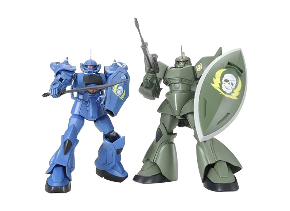 BANDAI "HIGH GRADE" -Mobile Suit Gundam Side Story: At the Site of the Fallen Colony...- HGUC 1/144 Gouf & Gelgoog (Vish Donahue's Custom Unit)