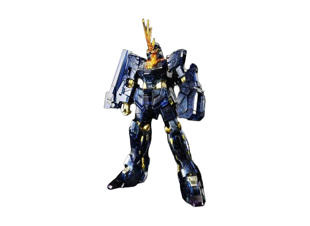 BANDAI "HIGH GRADE" -MOBILE SUIT GUNDAM UNICORN- HGUC 1/144 Unicorn Gundam Unit 2 Banshee (Unicorn Mode) Dark Clear Ver.