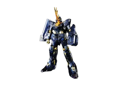 BANDAI "HIGH GRADE" -MOBILE SUIT GUNDAM UNICORN- HGUC 1/144 Unicorn Gundam Unit 2 Banshee (Unicorn Mode) Dark Clear Ver.