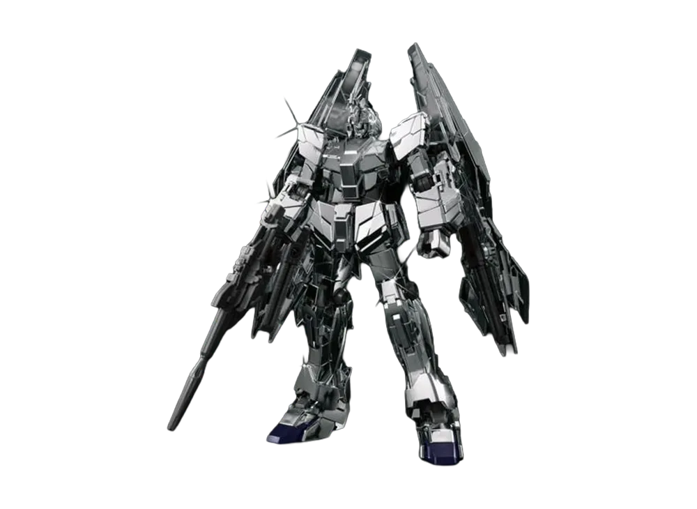 BANDAI "HIGH GRADE" -Mobile Suit Gundam Unicorn- HGUC 1/144 Unicorn Gundam Unit 3 Phenex type RC (Unicorn Mode) Silver Coating Ver.