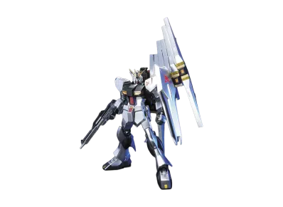 BANDAI "HIGH GRADE" -MOBILE SUIT GUNDAM: CHAR'S COUNTERATTACK- HGUC 1/144 RX-93 v Gundam Metallic Coating Ver.