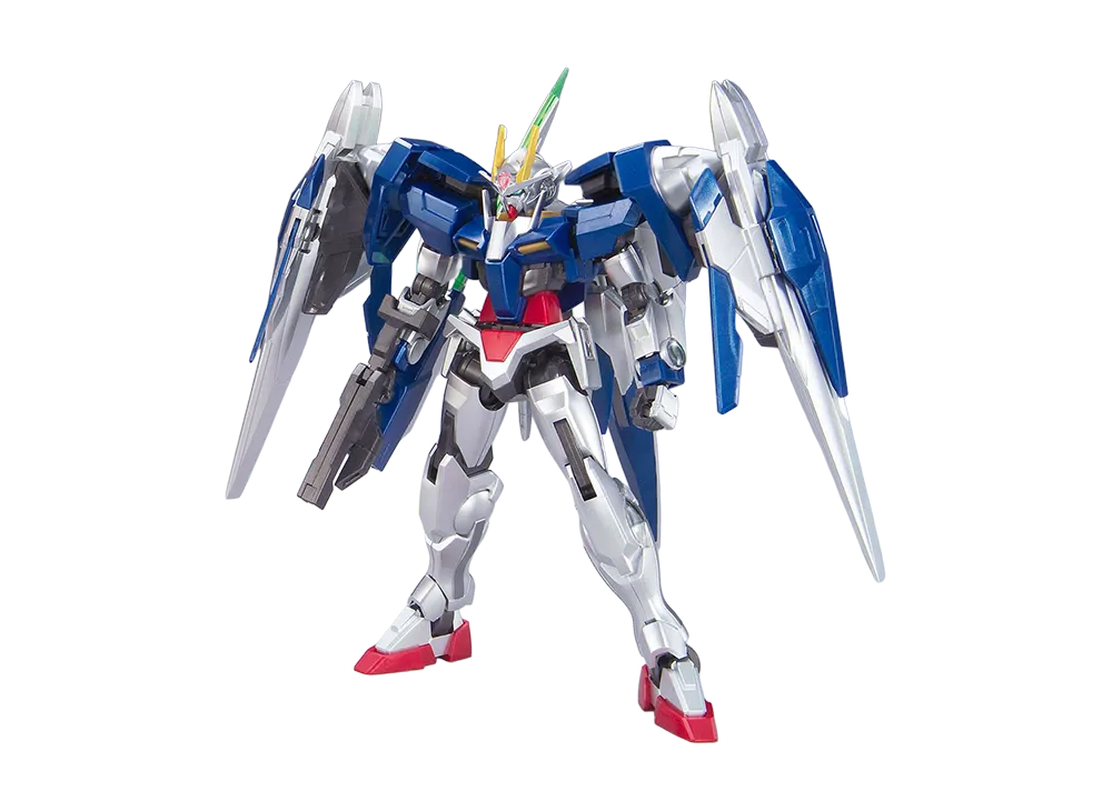 BANDAI "HIGH GRADE" -MOBILE SUIT GUNDAM 00- HG 1/144 OO Raiser + GN Sword III Metallic Version