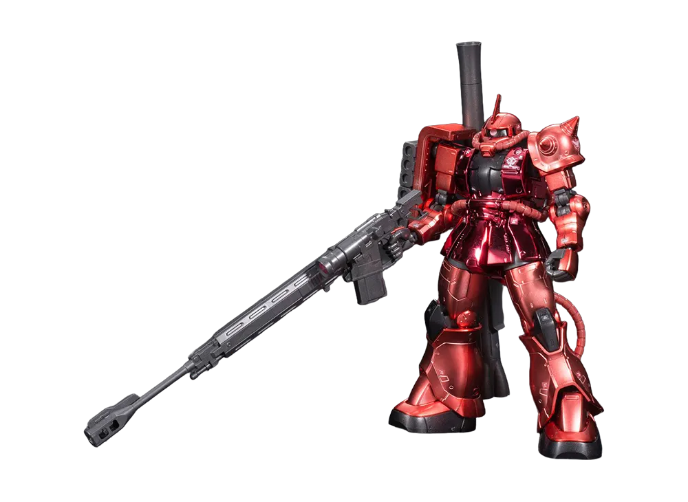 BANDAI "HIGH GRADE" -MOBILE SUIT GUNDAM- HG 1/144 Char's Zaku II Metallic Ver.