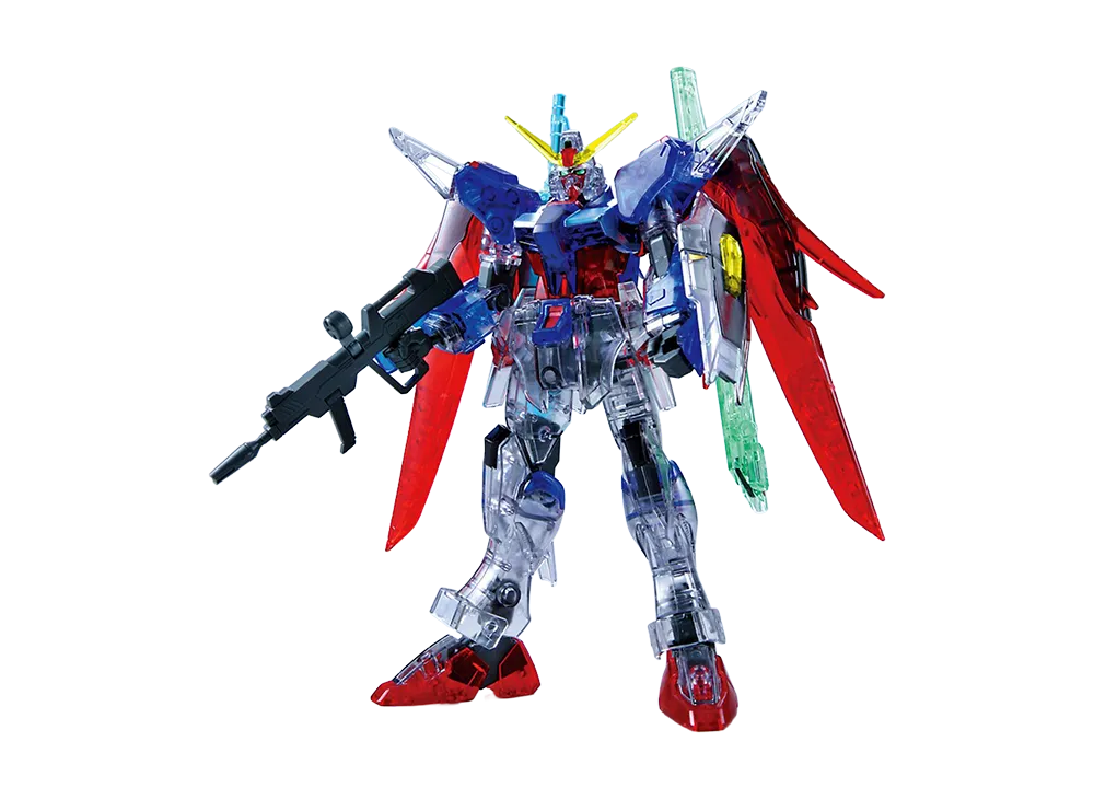 BANDAI "HIGH GRADE" -MOBILE SUIT GUNDAM SEED DESTINY- HG 1/144 Destiny Gundam Clear Color Version