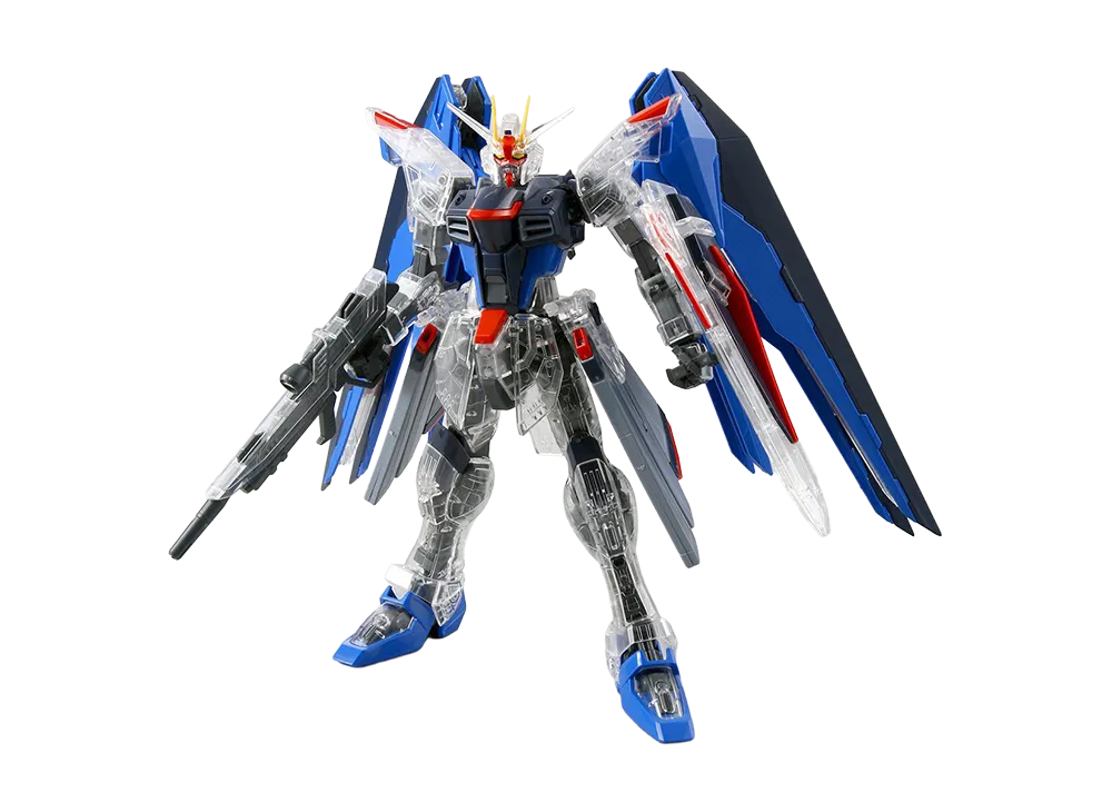 BANDAI "MASTER GRADE" -MOBILE SUIT GUNDAM SEED- MG 1/100 Freedom Gundam Clear Color Version