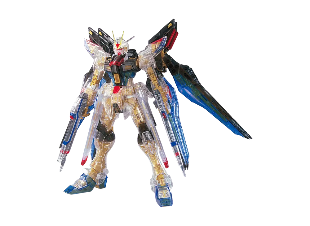 BANDAI "MASTER GRADE" -MOBILE SUIT GUNDAM SEED DESTINY- MG 1/100 Strike Freedom Gundam Clear Color Version