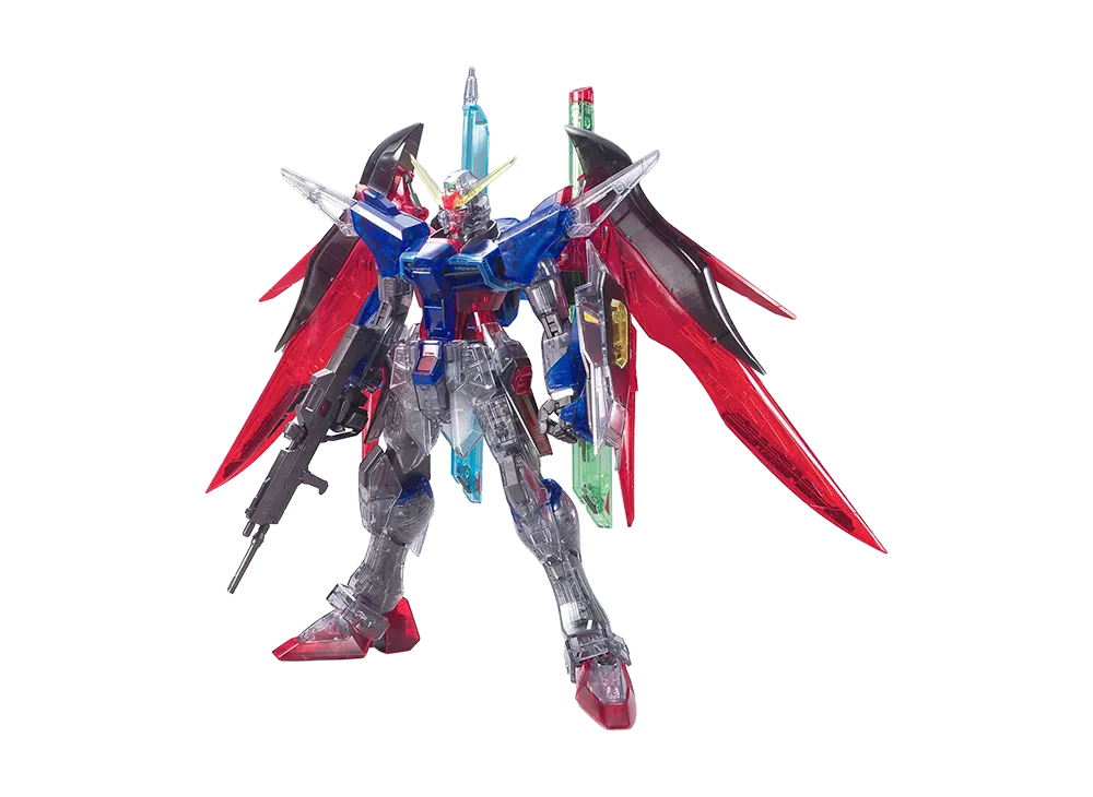 BANDAI "MASTER GRADE" -MOBILE SUIT GUNDAM SEED DESTINY- MG 1/100 Destiny Gundam Clear Color Version