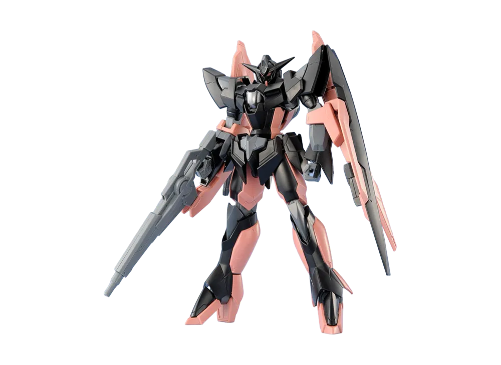 BANDAI "HIGH GRADE" -MOBILE SUIT GUNDAM 00- HG 1/144 Eyes Gundam Type Dark + Special Action Base