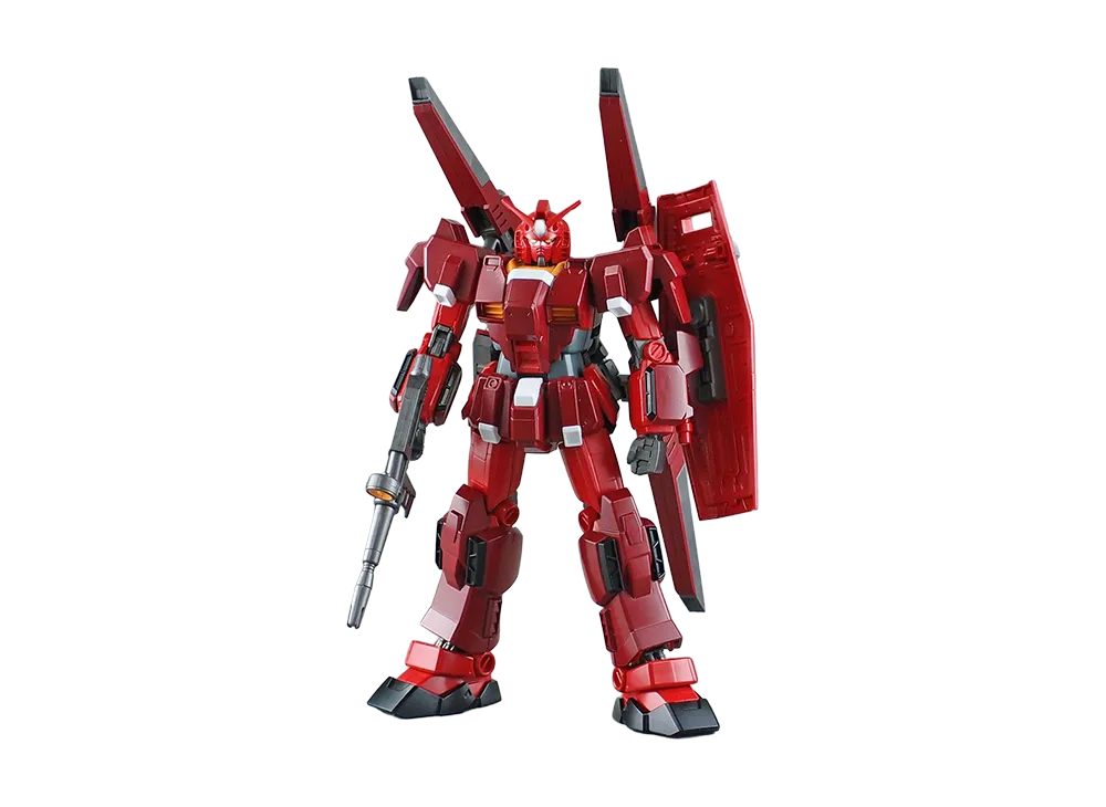 BANDAI "HIGH GRADE" HG 1/144 Forever Gundam GPB-D Color Saki Mishima Ver. + Action Base 3 Blue