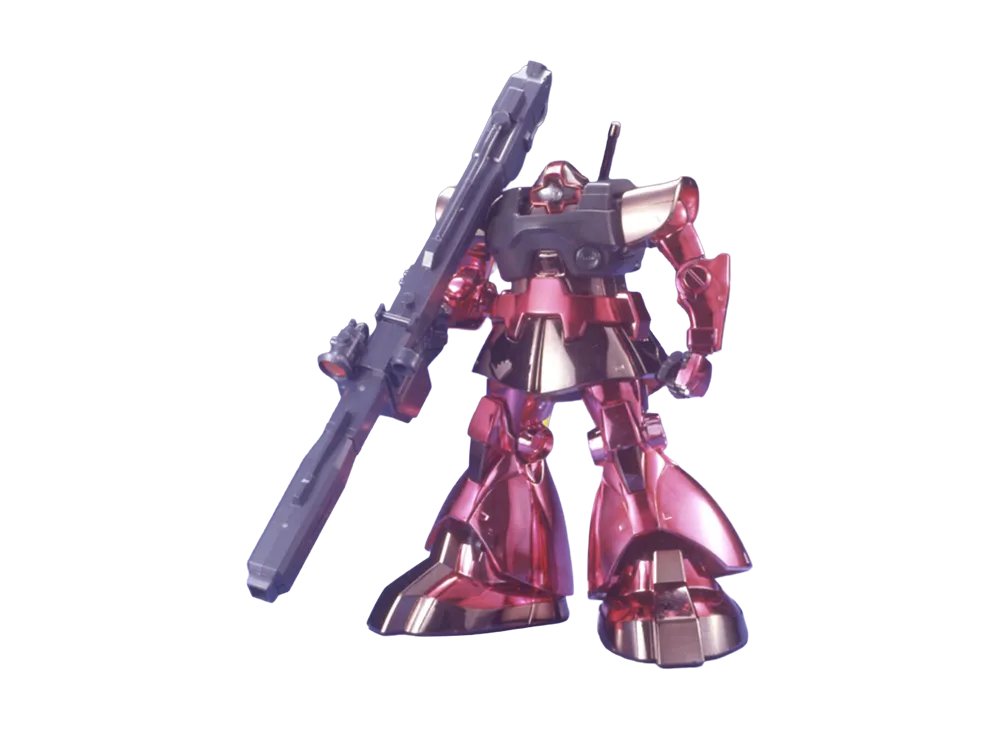 BANDAI "MASTER GRADE" -MOBILE SUIT GUNDAM- MG 1/100 Char's Custom Rick Dom (Coated Version)