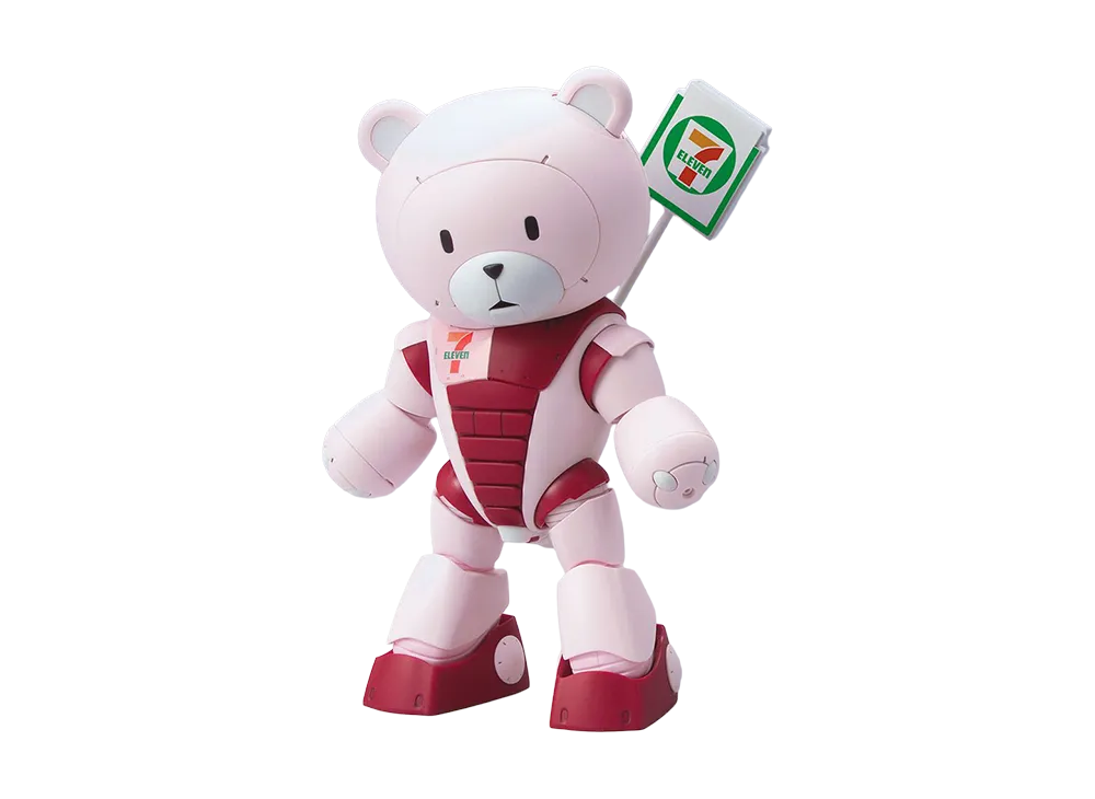 BANDAI "HIGH GRADE" -GUNDAM BUILD FIGHTERS- HG 1/144 Beargguy III "Seven-Eleven Color"