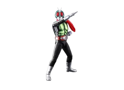 BANDAI "Figure-rise" -KAMEN RIDER SERIES- MG 1/8 Kamen Rider New Ichigo (Special Plated Ver.)