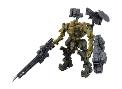 BANDAI "30 MINUTES MISSIONS" -ARMORED CORE VI FIRES OF RUBICON- 30MM ARMORED CORE VI FIRES OF RUBICON RaD CC-3000 WRECKER Milktooth