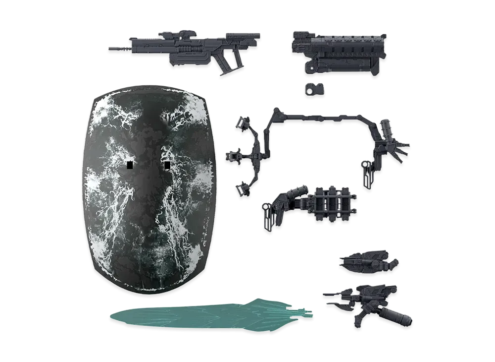 BANDAI "30 MINUTES MISSIONS" -ARMORED CORE VI FIRES OF RUBICON- 30MM ARMORED CORE VI FIRES OF RUBICON WEAPON SET 05