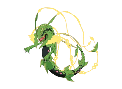 BANDAI "Pokemon Model Kit" -Pokemon- 61 Select Series Mega Rayquaza
