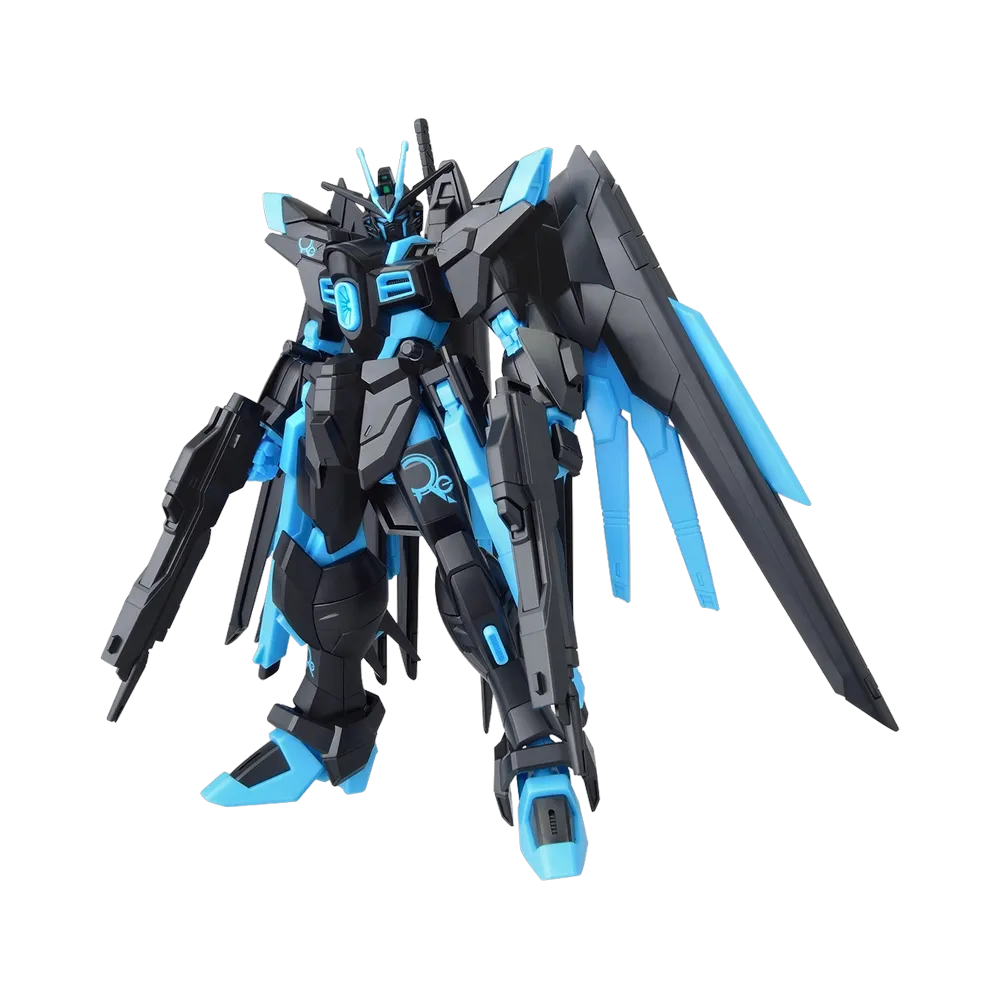 BANDAI "HIGH GRADE" -MOBILE SUIT GUNDAM SEED FREEDOM- HG 1/144 Mighty Strike Freedom Gundam [Recirculation Color/Neon Blue]