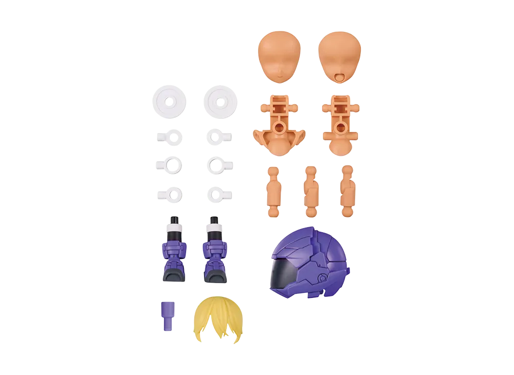 BANDAI "30 MINUTES SISTERS" 30MS Option Parts Set 25 (Turbo Costume γ) [Color C]