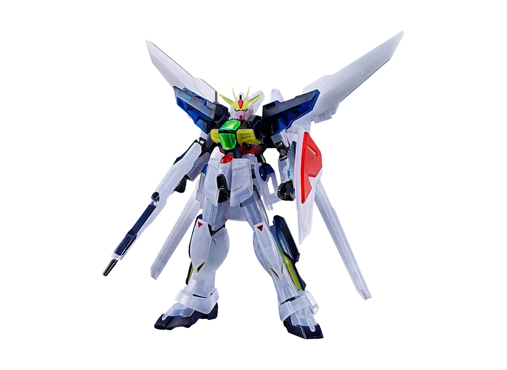 BANDAI "HIGH GRADE" -AFTER WAR GUNDAM X- HG 1/144 Gundam Double X [Clear Color] Gundam Base Limited