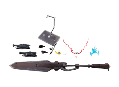 BANDAI "MASTER GRADE" -MOBILE SUIT GUNDAM IRON-BLOODED ORPHANS- MG 1/100 Gundam Barbatos Lupus Expansion Parts Set