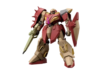 BANDAI "HIGH GRADE" -MOBILE SUIT GUNDAM HATHAWAY The Sorcery of Nymph Circe- HG 1/144 Messer M01 (Gaumann's Unit)