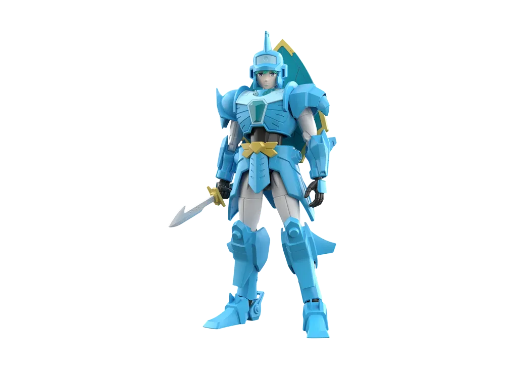 BANDAI "30 MINUTES FANTASY" -Legendary Armor Samurai Troopers (or Ronin Warriors)- 30MF Yoroi-Shinden Samurai Troopers Musashi of the Water